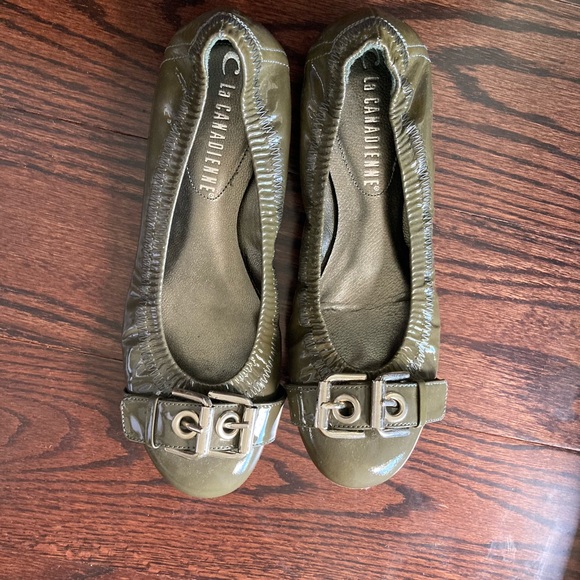 La Canadienne patent leather flats sz 37 - Picture 2 of 4